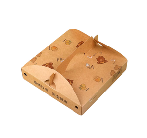 XINYUAN BGE-01 Eco-Friendly Recyclable Handmade High-End Four-Color Printed Embossed <b>Pulp</b> Paperboard Square Slotted Box Magnetic - Product Image 1
