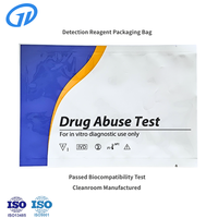 Pochette de réactifs IVD en PET/AL/CPP, thermoscellable, étanche à l'humidité, pour emballage de diagnostic, certifiée ISO13485, taille personnalisée et multicolore