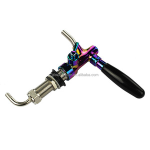 GB Hot GB Robinet de police de bière coloré avec compensateur pour corps en laiton de style européen Homebrew - Product Image 5