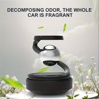 Diffuseur d'arômes solaire pour voiture, désodorisant de voiture, aromathérapie, accessoires de voiture, diffuseur de parfum rechargeable