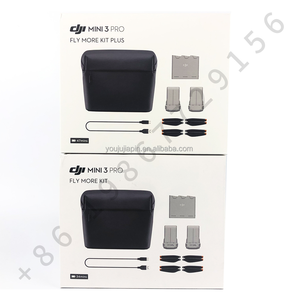 DJI Mini 3 Pro Fly More Kit Plus - Max 47-Minute Battery Life