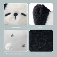 Jouet en peluche vache et chat en polyester, taille paume, amusant et attrayant, figurine chaton mignonne à presser, cadeau d'anniversaire unisexe