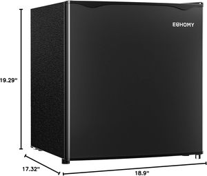 Euhomy 고품질 호텔 성에 없는 소형 냉장고 거실용 미니 냉장고 - Product Image 6