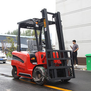 पोर्टेबल इलेक्ट्रिक 4-वे लिफ्ट ट्रक छोटे 1 टन 1.5 टन 2 टन 4 टन फोकलिफ्ट - Product Image 2