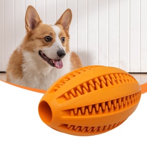 Kerst Groothandel Tandenborstel Duurzaam Traktatie Rubber Huisdier Lekkage Bal Pet Speelgoed Leuk Speelgoed Voor Honden Hond + Kauw + Speelgoed - Product Image 1