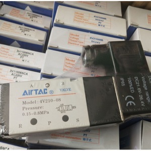 Válvula Solenoide AirTac 4V210-08, Puerto de 1/4 Pulgada, Válvulas de Control de Temperatura Normal - Product Image 4