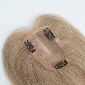 ผมต่อแบบโมโนผ้าลูกไม้สำหรับผู้หญิงวิกต่อผมแบบมีผมม้า - Product Image 1