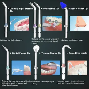 2024 nouveauté nouvelle vente chaude dentaire Portable électrique Jet d'eau Flosser meilleure qualité irrigateur Oral pour le nettoyage des dents