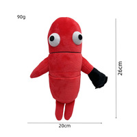 Sac de rangement personnalisable ODM pour couette, en coton PP ultra doux, nouveau modèle, avec broderie de monstres, robots, ours et personnages de jeux d'action, en peluche recyclée