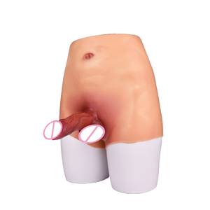 Mutandine con Cinturino a Vita Alta con Pene Realistico Stimolatore del Punto G Plug Anale Giocattolo Sessuale per Lesbiche Masturbatore per Donne - Product Image 4