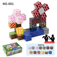 Blocs de construction éducatifs en plastique magnétique DIY, jouets certifiés CCC, matériaux écologiques, pour garçons, développement de bâtiments modernes