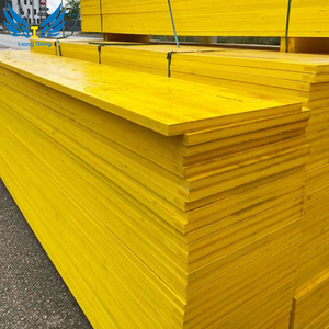 Panel de encofrado de 3 capas amarillas del fabricante de China para la construcción de paredes y columnas - Product Image 3