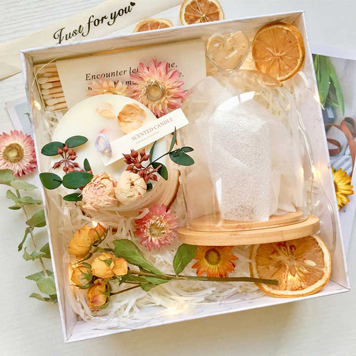 Luxury Handmade Soy Scented Candle Set Home Decoration Custom Handmade ...