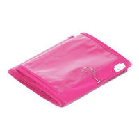 Sac de rangement suspendu en tissu transparent écologique, robuste et pliable, avec six boucles, pour sacs à main, design élégant