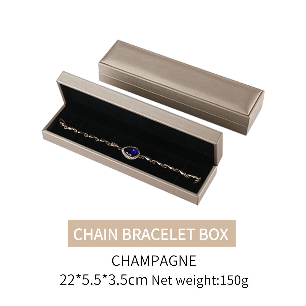 Chain Bracelet Box Champagne