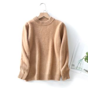 <span class=keywords><strong>Pull</strong></span> en cachemire pour enfants 100% <span class=keywords><strong>laine</strong></span> pure Col rond semi-haut pour garçons et filles - Product Image 2