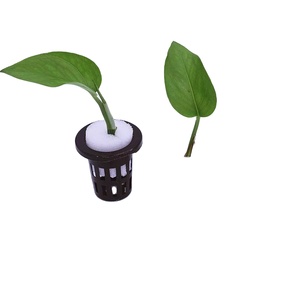 Cesta de plantación de plantas hidropónicas, equipo de cultivo sin suelo de PVC con taza de plantación profunda, <span class=keywords><strong>esponja</strong></span> de sustrato <span class=keywords><strong>vegetal</strong></span> para balcón - Product Image 6