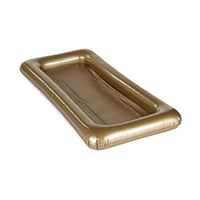 Refroidisseur de boisson de piscine gonflable durable de haute qualité, plateau de nourriture de piscine flottant