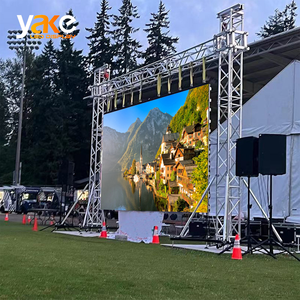 Layar LED Raksasa Luar Ruangan Yake Waterproof Digital Signage Videotron Video Wall Panel Advertising Display Billboard 100 120 Inch - Product Image 4