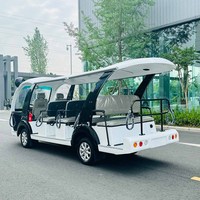 Bus électrique de tourisme haute endurance, nouvelle conception d'usine chinoise, 8/11/17/23 passagers, voiture ouverte/fermée