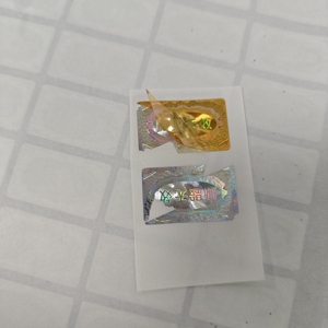 Autocollant holographique 3D en plastique imprimé pour vêtements et chaussures - Product Image 5