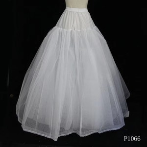 P1066 <span class=keywords><strong>Jupon</strong></span> blanc en maille élastique pour <span class=keywords><strong>femme</strong></span>, <span class=keywords><strong>jupon</strong></span> de mariage - Product Image 4