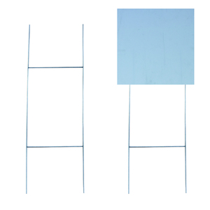 Galvanized steel H frame <strong>wire</strong> stakes steel sign holders for yard <strong>signs</strong> - Product Image 4