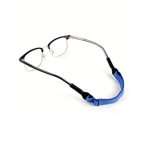 Wholesale <b>Polyester</b> Elastic Solid Pattern Glasses Straps Thickened Sports Anti Slip Eyeglass <b>Lanyard</b> Adjustable 17cm/19.5cm - Product Image 6