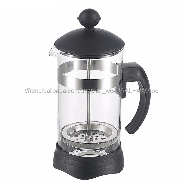 Durable en verre français presse café piston avec 350ml machine à Café portable