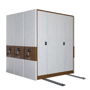 Estantería de Metal para biblioteca, mueble de oficina moderno, armario de archivo compacto movible, 6 estantes (se puede personalizar) 235mm - Product Image 3