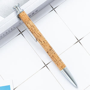 Stylo à bille en bois <span class=keywords><strong>grain</strong></span>é P4601 en gros, 1,0 mm, promotion d'entreprise, cadeau publicitaire, stylo à bille personnalisé, impression de logo personnalisé - Product Image 6