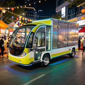 Bus touristique ZOWN à faible empreinte carbone, bus électrique à économie d'énergie pour les parcs à thème écologiques - Product Image 1