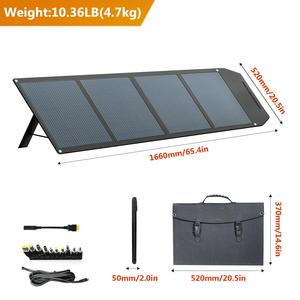 <b>Portable</b> 120W Foldable <b>Solar</b> <b>Panel</b> Alecter <b>Solar</b> APH-FB60 18.5% Efficiency for Daily Household Energy Needs Charging Laptops - Product Image 3