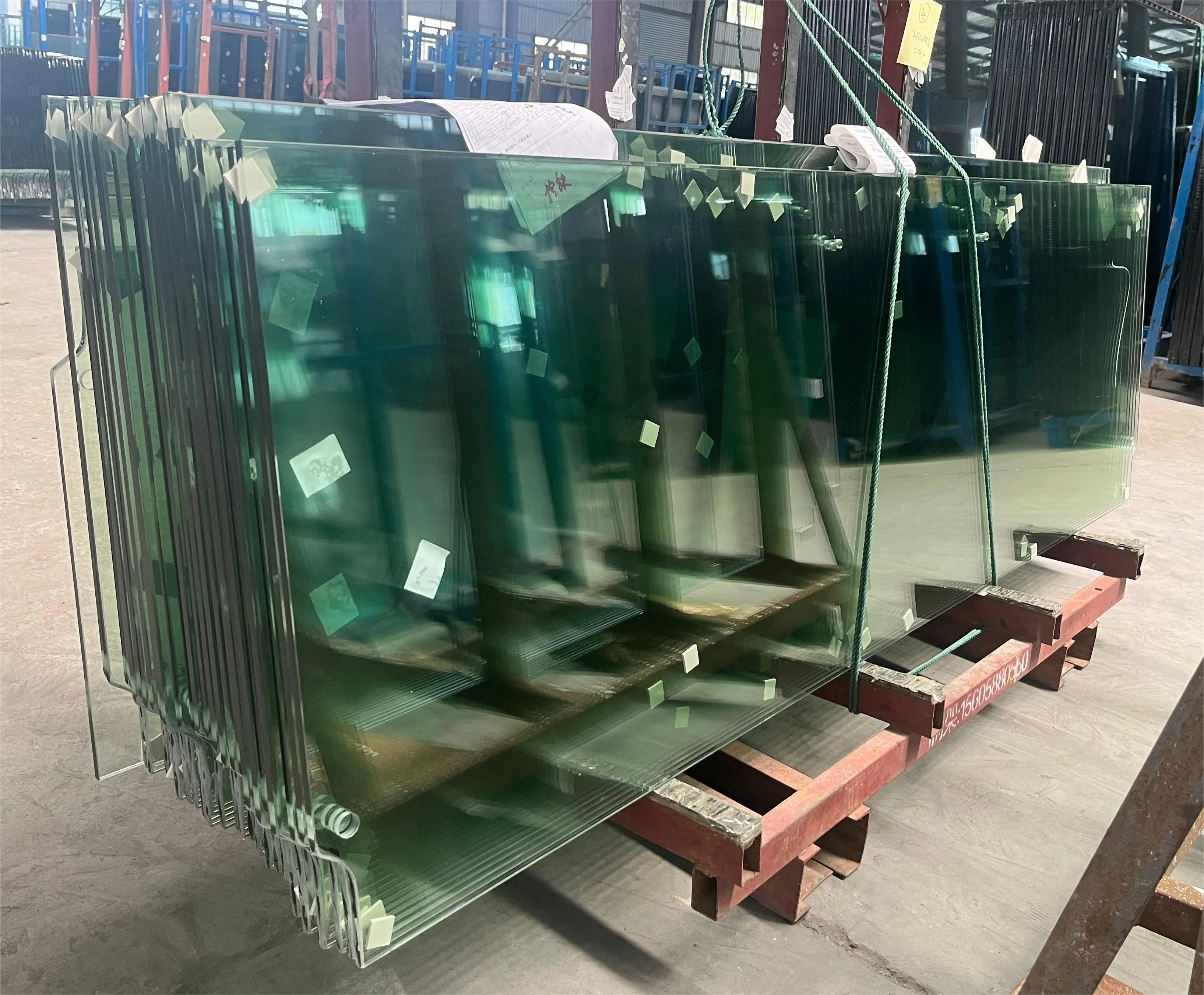 Упрочненное многослойное стекло ламинированное стекло напольное покрытие для строительного стекла