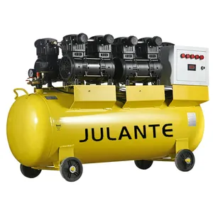 3.6KW 4.5HP 200L Industrial Trifásico Compressor Elétrico Compressores De Ar Sem Óleo