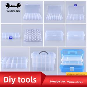 Boîte de rangement de jouets de bureau transparente pour outil modèle Gundam, utilisée pour afficher et stocker de petits articles ménagers - Product Image 2