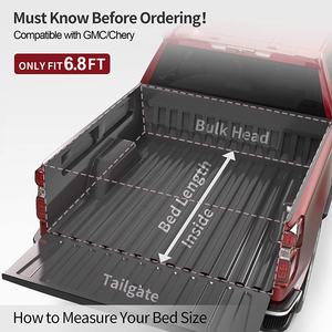 Housse de benne souple à quatre plis pour Fiat Strada <span class=keywords><strong>2018</strong></span> <span class=keywords><strong>silverado</strong></span> - Product Image 2