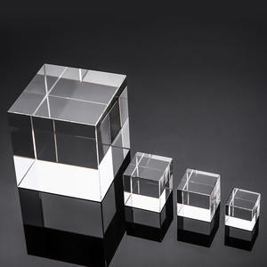 Bloc de cristal K9 transparent industriel pour gravure de logo personnalisé, base de récompense - Product Image 3