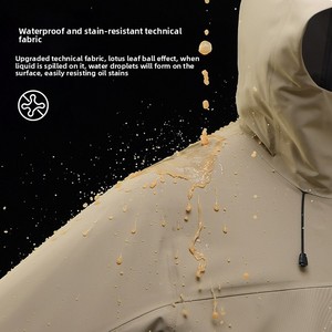 Новая мужская куртка Softshell 2025 года с полностью проклеенными швами, водонепроницаемая (5000 мм), ветрозащитная, однослойная, для активного отдыха и туризма - Product Image 2