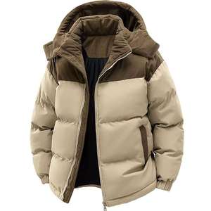 <span class=keywords><strong>Parka</strong></span> Invernale da <span class=keywords><strong>Uomo</strong></span> con Logo Personalizzato, Cappotto Imbottito in Cotone Unisex di Alta Qualità, Giacca Imbottita con Cappuccio per <span class=keywords><strong>Uomo</strong></span> - Product Image 1