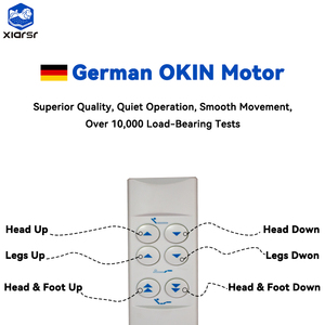 Hiện Đại Bền Có Thể Điều Chỉnh Sắt Điện Giường Đôi Giá Nâng Thông Minh Nệm Cho Căn Hộ Sử Dụng Vua/Kích Thước Đầy Đủ - Product Image 4
