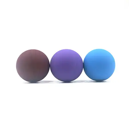 Trending Non-Toxic Bright Color Anti Stress Soft Training Rubber Bounce Hand Ball Wall Balls For Entertainment