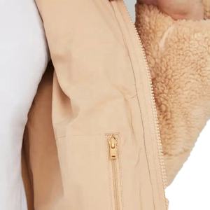 Vestes d'hiver personnalisées, chaudes, entièrement zippées, pour hommes, en polaire lourd, fermeture éclair, veste de travail, coupe ample, veste d'hiver pour hommes - Product Image 5