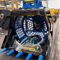 MONDE Godet de criblage rotatif pour excavatrice, vente directe usine, godet de criblage en stock
