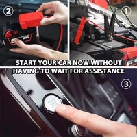 1,75 m Flaches, mehradriges Autobatterie-Überbrückungskabel, silikonisoliertes Starthilfekabel, Notstromanschlusskabel für Autos
