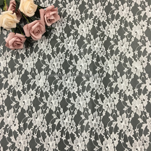 Tela de Encaje Jacquard de Poliéster de Alta Calidad, Ligera, Transpirable, Suave y Agradable al Tacto para Ropa, Cortinas y <span class=keywords><strong>Mosquiteras</strong></span> - Product Image 1