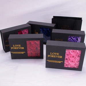 Tùy chỉnh in ấn sang trọng các tông mỹ phẩm Nước hoa Hộp bao bì rỗng chai nước hoa thủy tinh với hộp nam châm bao bì - Product Image 2