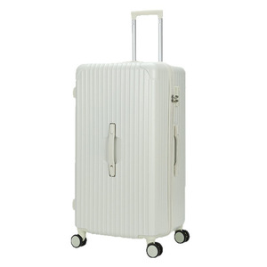 Valise 24 pouces 32 pouces avec serrure à combinaison, roues universelles, couleurs macaron, couleur unie, unisexe, pour les voyages - Product Image 5