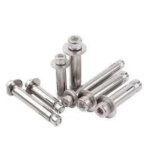 Vis d'expansion à tête hexagonale M10 M12 M16 en acier inoxydable poli SS304 316 316L A2 A4 70 80 - Product Image 3