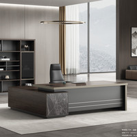 2023 Gestionnaire de mobilier de bureau Bureau Smart Office Computer luxe Executive Office Director Desk